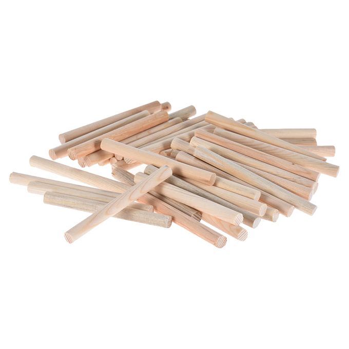 Practical 50Pcs Spruce 44 Full Size Violin Soundpost With Setter Tool