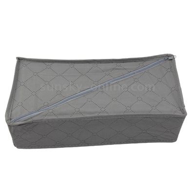 3 Pcs Foldable Box Charcoal Fibre Storage Bag For Bra