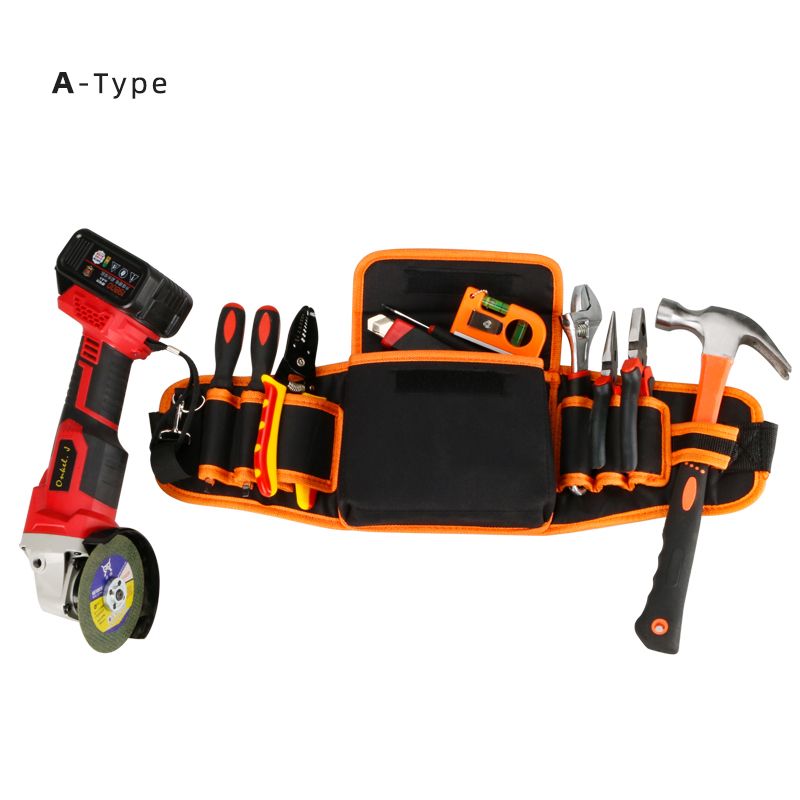 Multi-functional Electrician Tools Bag Waist Pouch Belt