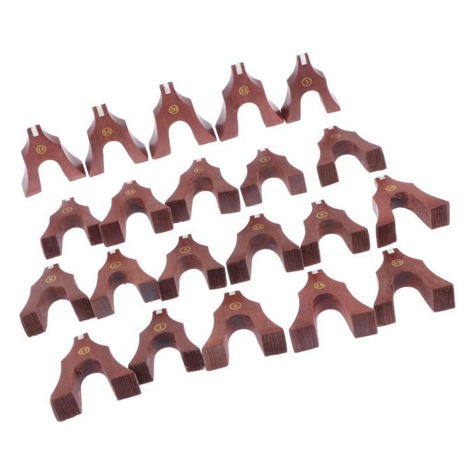Natural Wood Guzheng Bridge For Chinese Zither Koto Gu Zheng Parts