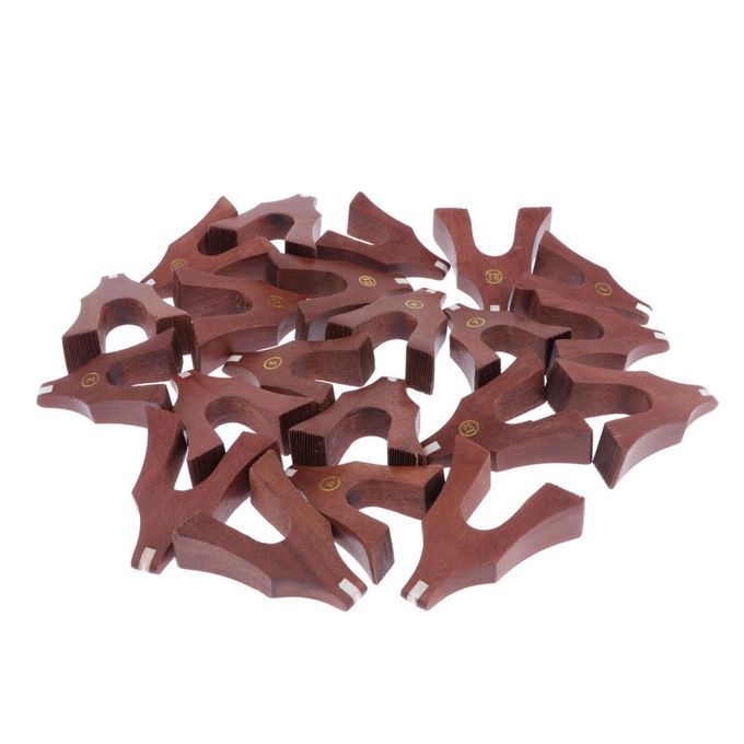 Natural Wood Guzheng Bridge For Chinese Zither Koto Gu Zheng Parts