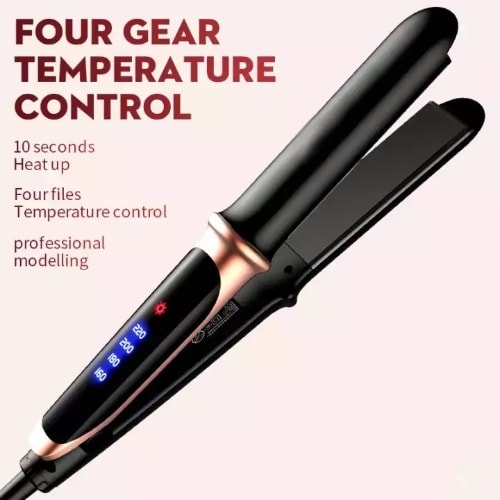 Hair Straightener With Led Light Display