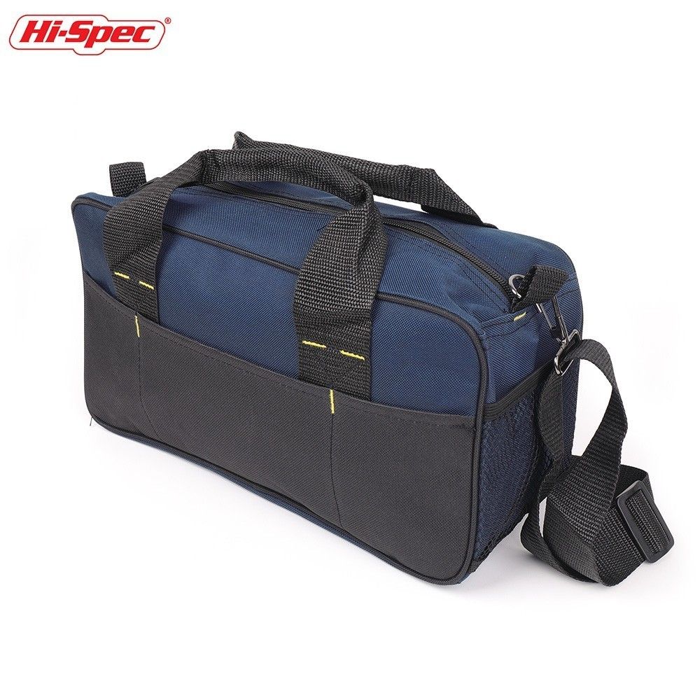 Hi-Spec Electrician Tool Bag Belt Multiple Pocket Canvas