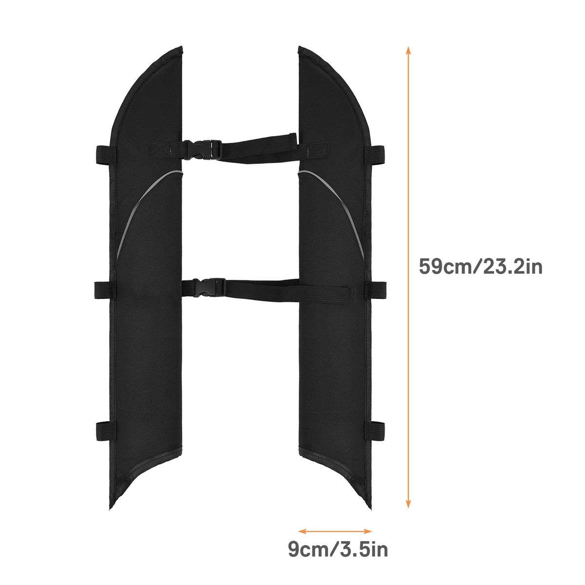 Kayak Paddle Scabbard Kayak Deck Paddle Storage Tube Bag