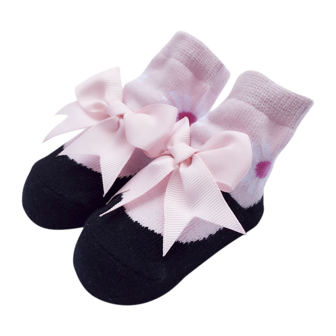 Cotton Princess Baby Girl Socks Cute Bowknot Newborn Socks