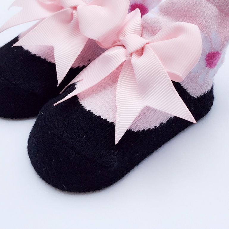 Cotton Princess Baby Girl Socks Cute Bowknot Newborn Socks