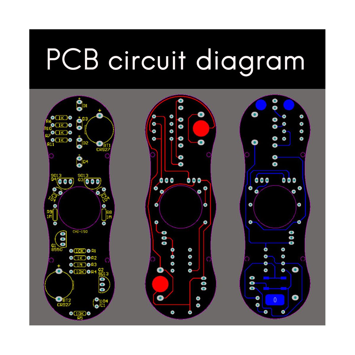 DIY Practical Soldering Practice Kit Practice Learning Electronics Training Board TL