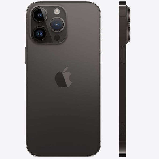 IPhone 14 Pro Max 6.7'' 6GB RAM 256GB ROM IOS 16 - Space Black