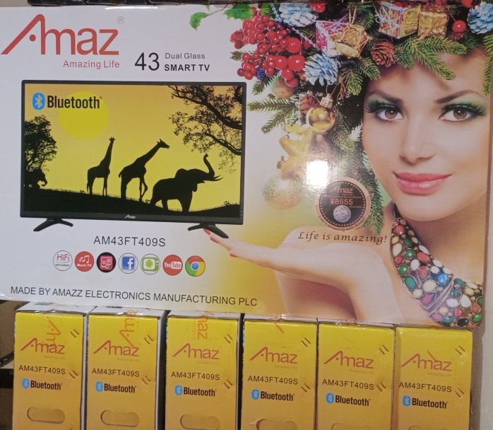 43'' UHD BLUETOOTH Smart TV+Netflix,Youtube +WALL HANGER