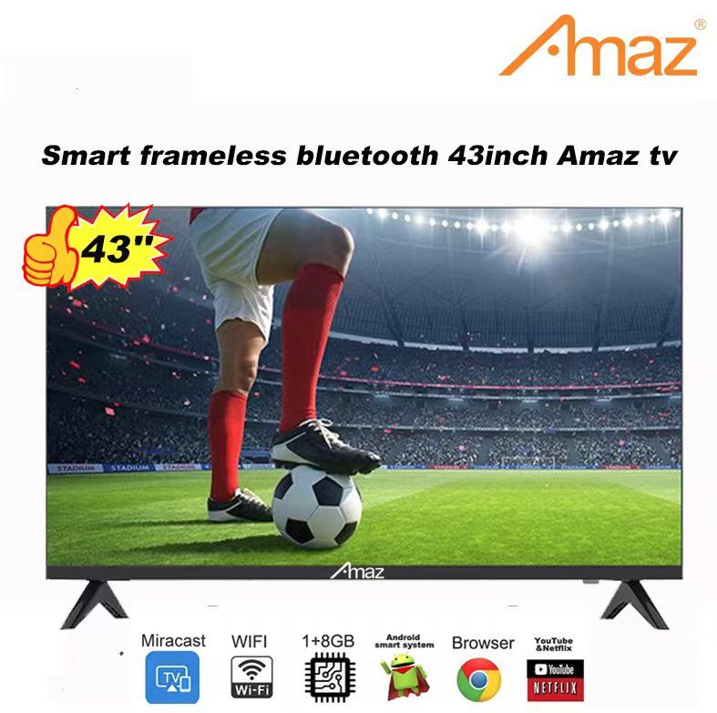 43'' Inches Bluetooth Smart Android TV (AM43FT409S)