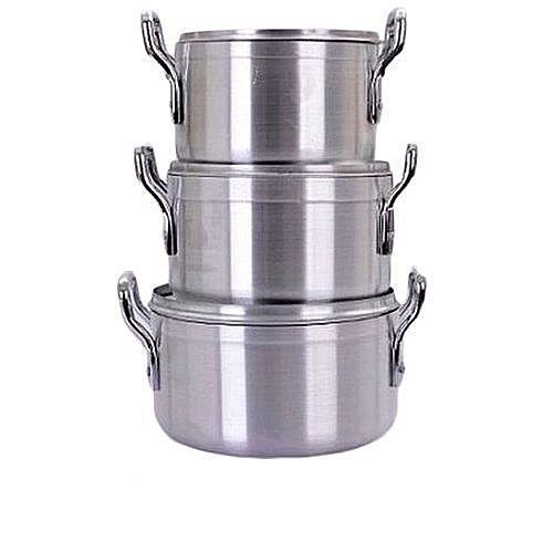 Cooking Pot 3 Set 18cm,20cm And 22cm