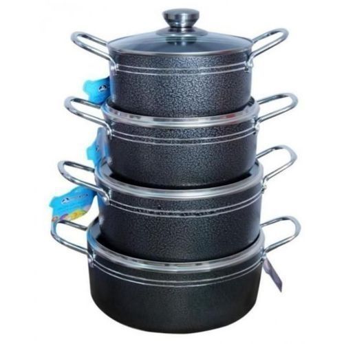 4 Set Of Non Stick Pot