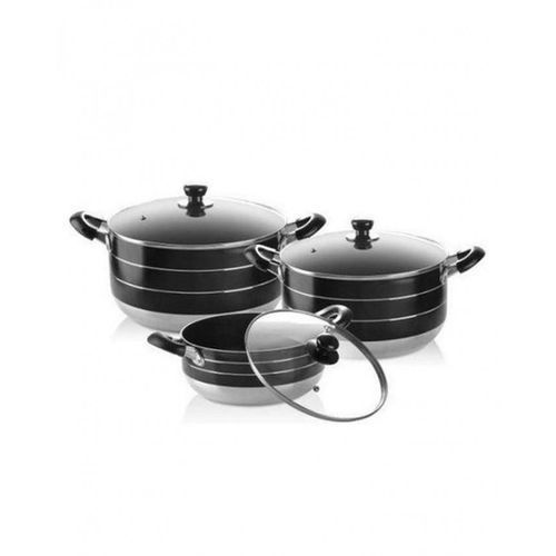 Set Of 3pcs Non Stick Cooking Pots