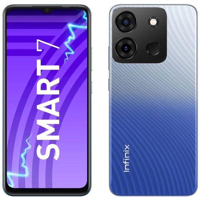 Smart 7 Plus 6.6" 3GB RAM/64GB ROM Android 12 - Blue