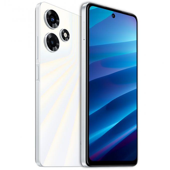 Hot30 6.78" 8GB RAM/128GB ROM Android 13 - White + Free Gift
