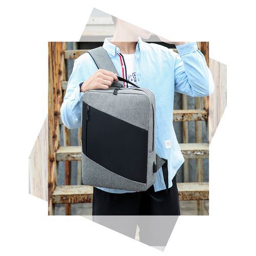 Black Casual Bag Bussiness Laptop Backpack 3 In 1 Backpack