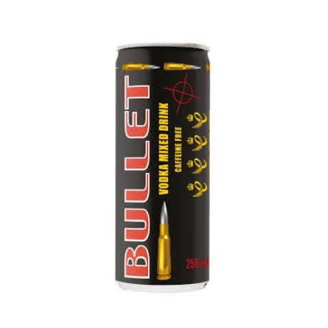Black Bullet Vodka Drink - Per Carton - 250ml