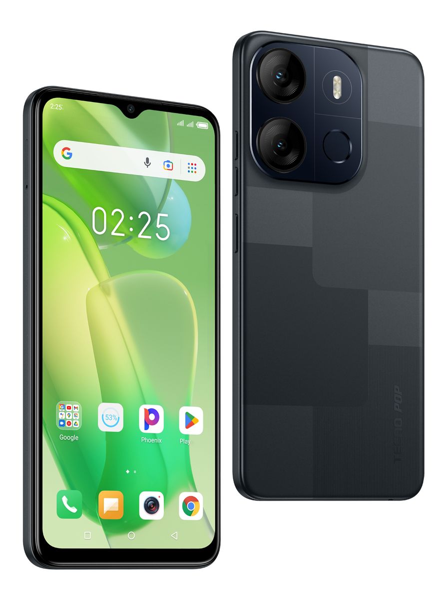 POP 7 (BF6) 6.6" HD+ 2GB RAM/64GB ROM Android 12 - Black