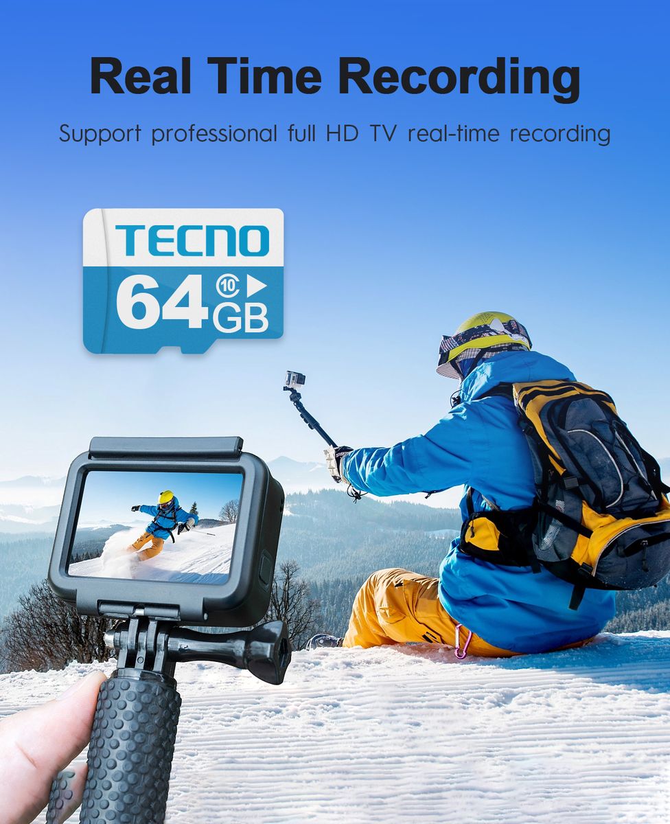 64G Micro SD Memory Card + Adapter K641