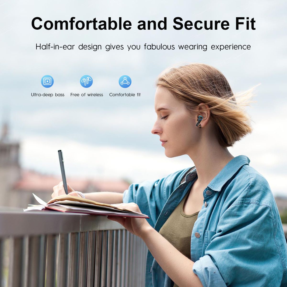 H3 Wireless Bluetooth Earbuds