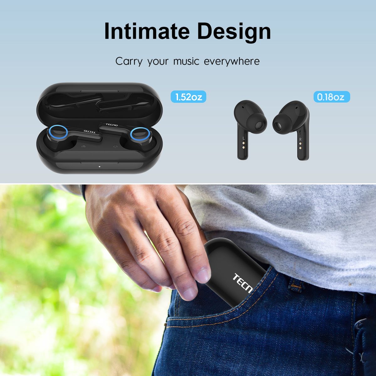 H3 Wireless Bluetooth Earbuds