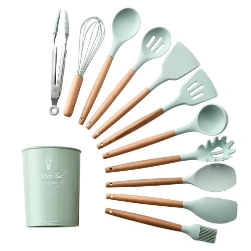 Multifunctional 12Pcs Cooking Utensils Spoons Non-stick