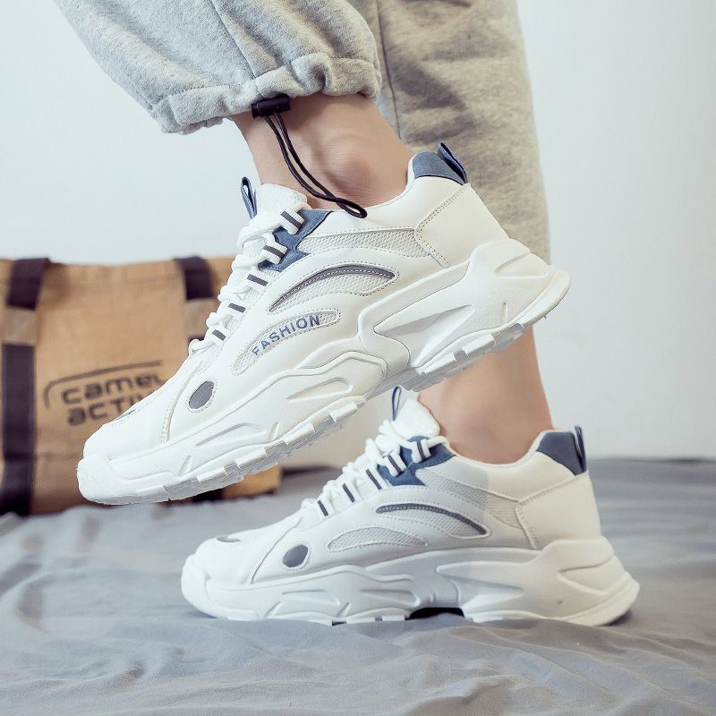 2022 Men's Fashion Casual Shoes Sneakers - White