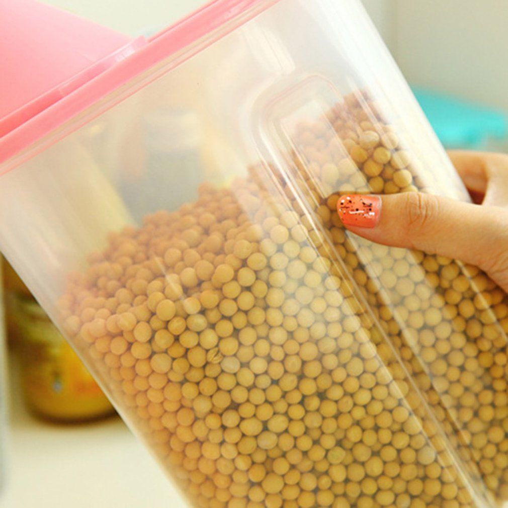 OR Kitchen Storage Box Food Storage Container Plastic Transparent Grain Tank