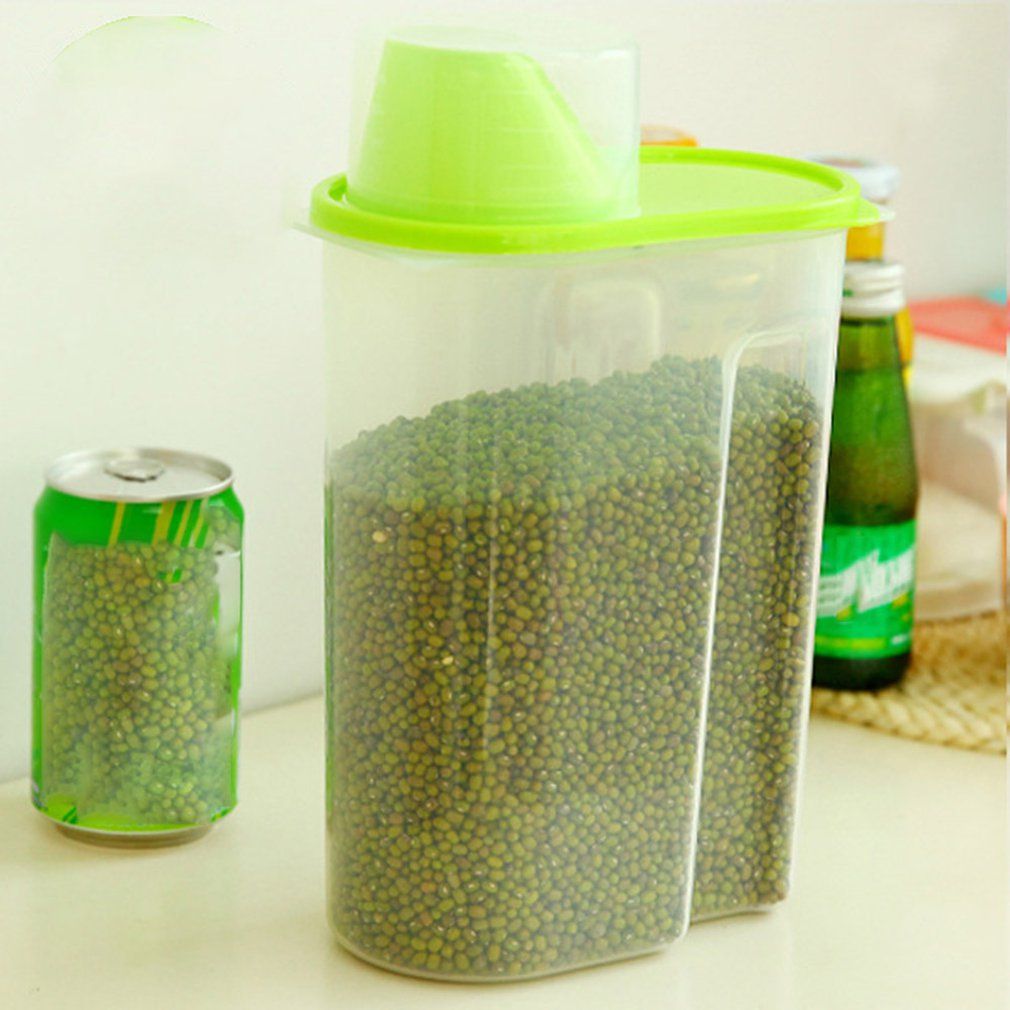 OR Kitchen Storage Box Food Storage Container Plastic Transparent Grain Tank