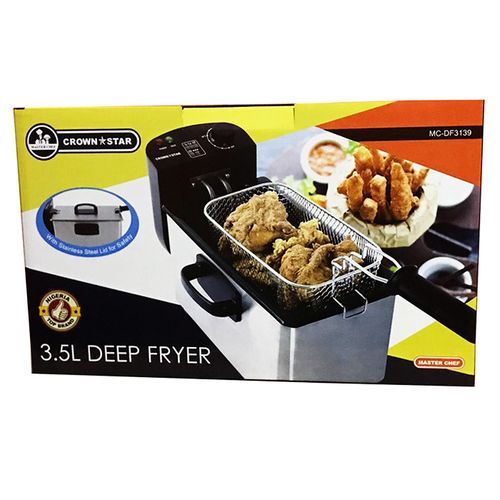 3.5 Ltrs Deep Fryer- Silver- DF3139