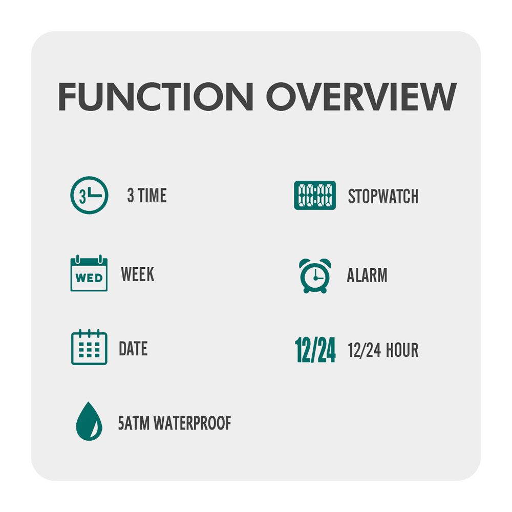 Ultrathin Digital Unisex Electronic Watch Dual Display