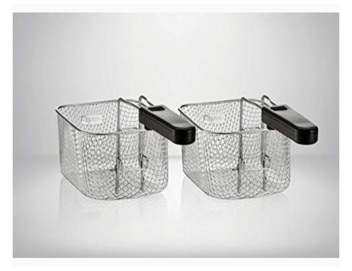 4L Stainless Steel Deep Fat Fryer With 3 Frying Baskets