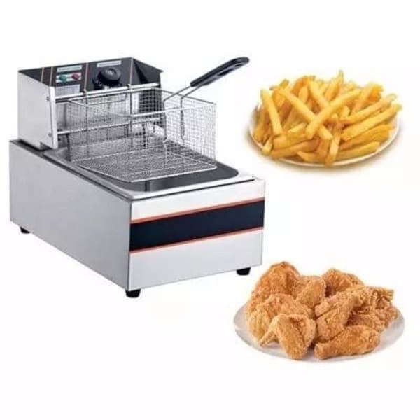 Electric Stainless Steel 6L Industrial Deep Fryer