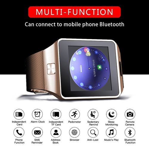 Smart Watch Camera Waterproof SIM Card Wrist Watch