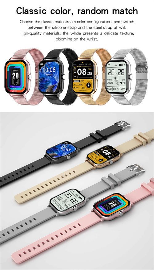 Full Touch Screen Smart Watch - Health Detection