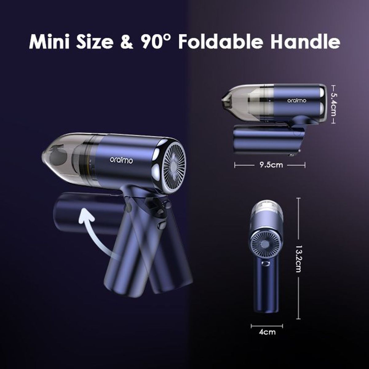 UltraCleaner H Handheld Cordless Mini Vacuum Cleaner