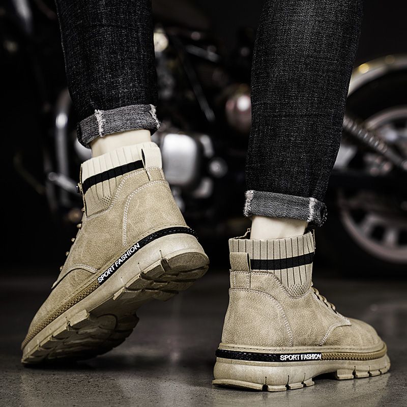 2022 Men's Casual Running Sneakers - Khaki