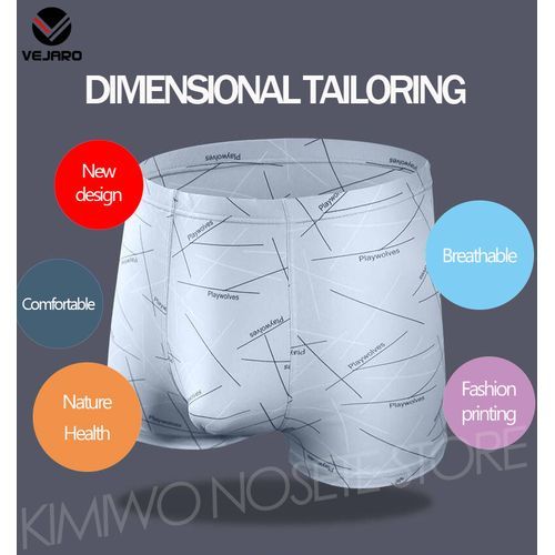 U13 New Men's Underwear Boxer Briefs-4 In 1