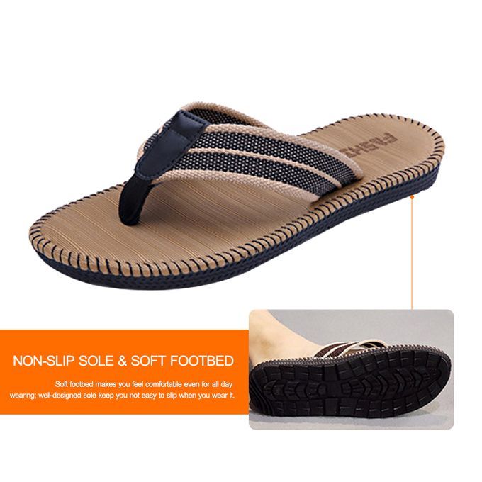 Men's Anti-Slip Sandals Flip-Flop Slipper Shoes