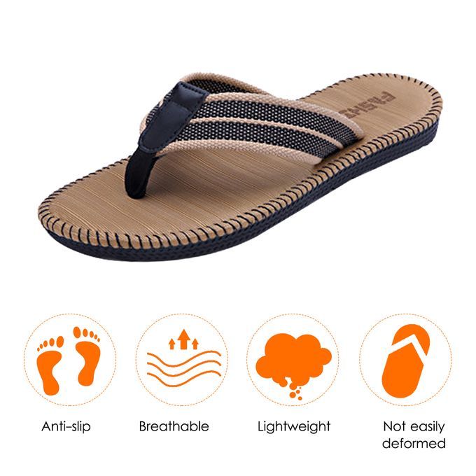Men's Anti-Slip Sandals Flip-Flop Slipper Shoes
