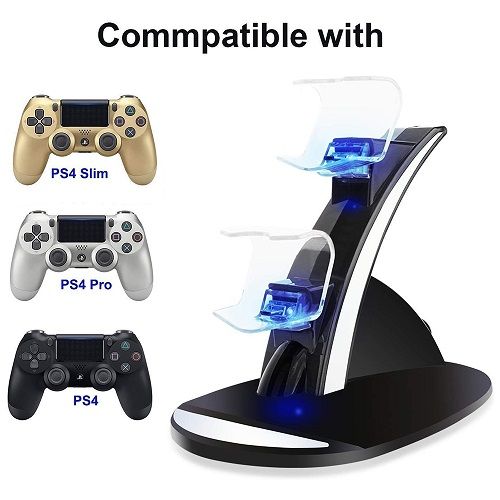 PS4 Controller Charger Dual USB Station Controller Charger