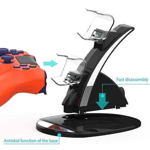 PS4 Controller Charger Dual USB Station Controller Charger