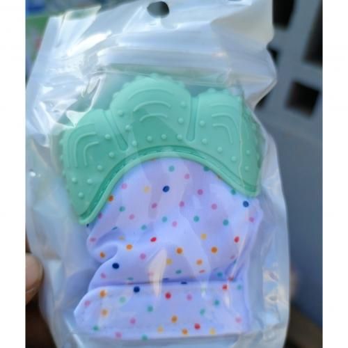 Baby Gum Glove/Teething Mitten -green