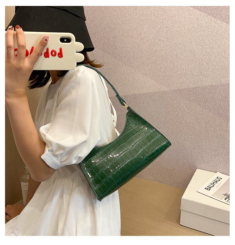 Ladies Travel Shoulder Bag-Green