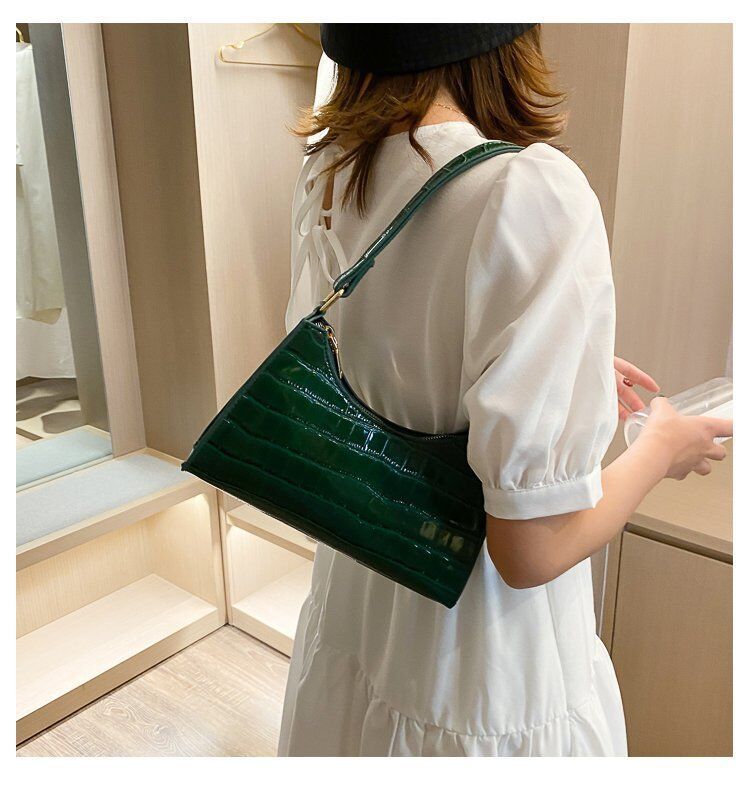Ladies Travel Shoulder Bag-Green