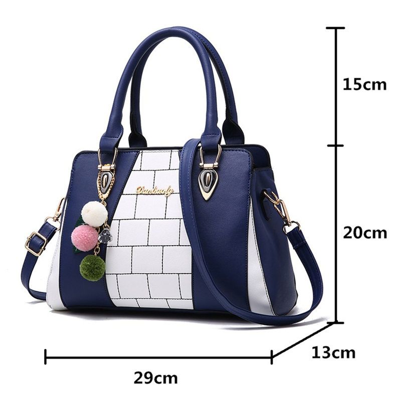 Women Bag Crossbody Bag Handbag Underarm Bag Ladies Sling Purse Tote Hobo Bag Female Messenger Shoulder Bag Wallet Satchel - Blue