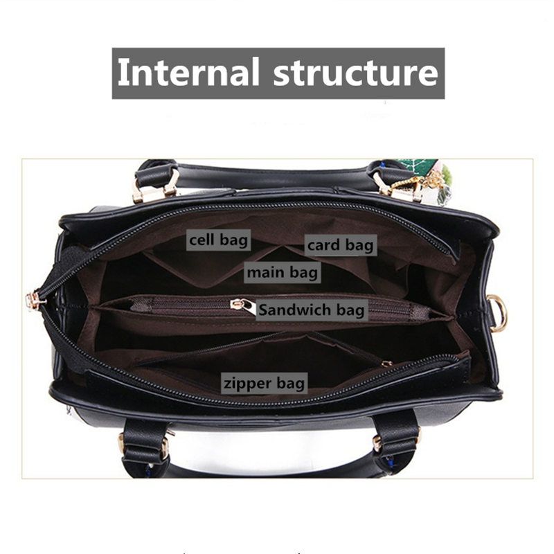 Women Bag Crossbody Bag Handbag Underarm Bag Ladies Sling Purse Tote Hobo Bag Female Messenger Shoulder Bag Wallet Satchel - Blue