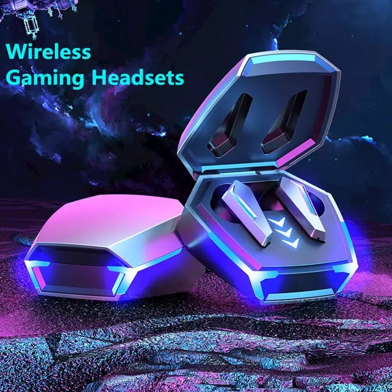 Bluetooth Wireless Noise Cancelling Earpods Fingerprint Headphones Touch Cancellation Earphones For Ear Iphone Earbuds And Android Earpiece Airpods Wireless Headset Pod