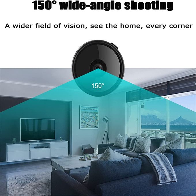 Mini Wireless Hidden Camera IP WIFI Remote Security