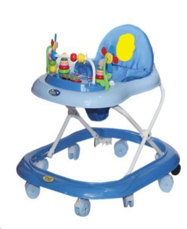 Baby Walker With Music - Blue Color